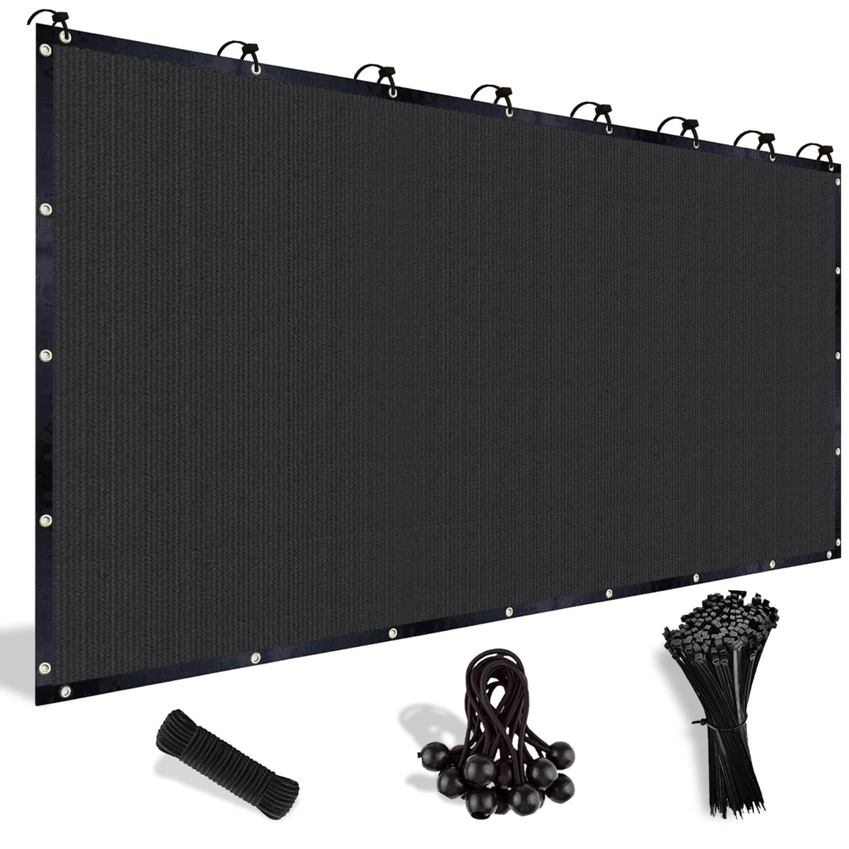 Shade&Beyond 90% sunblock with grommets for durable outdoor shade coverage