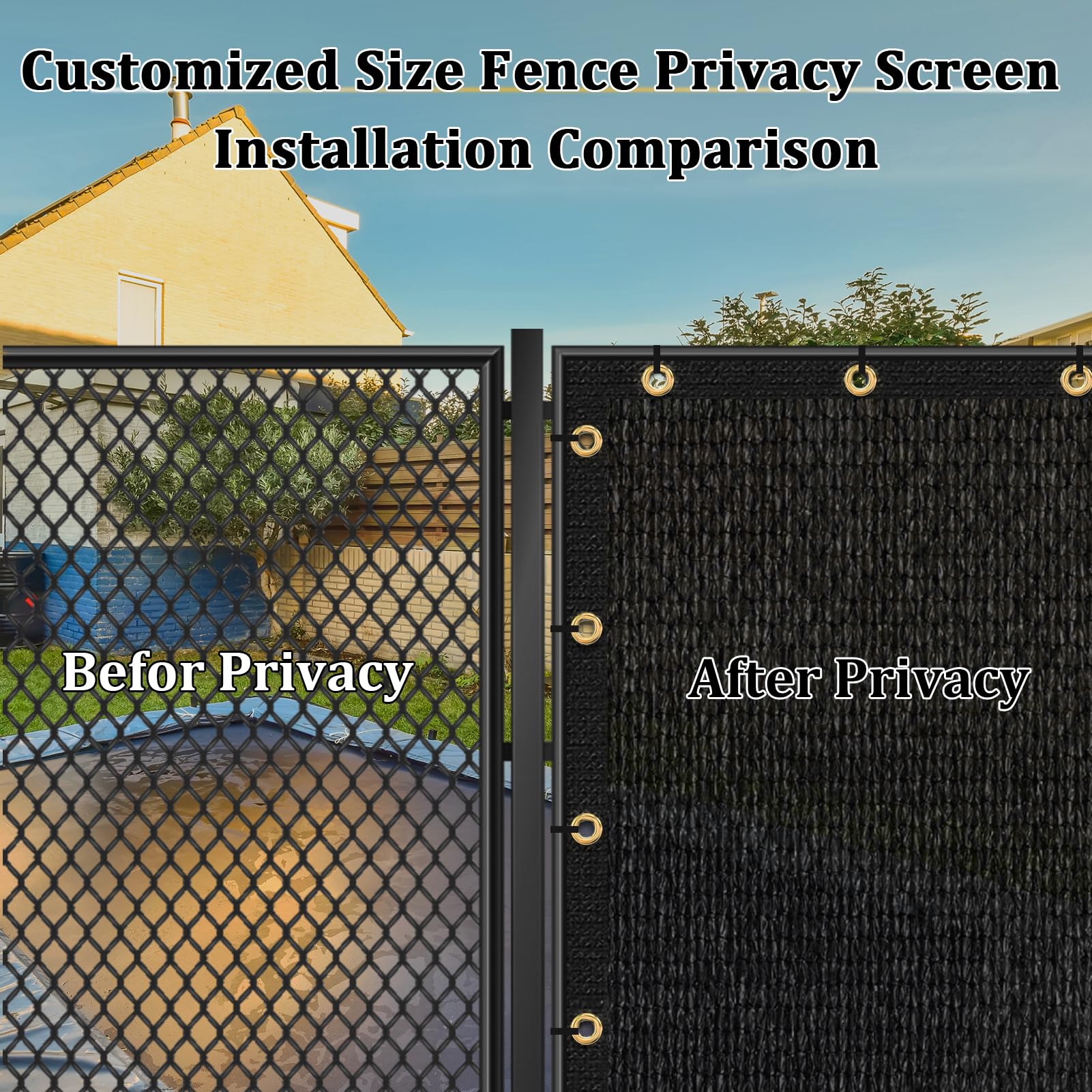 Shade&Beyond reinforced double-stitched edges for longevity