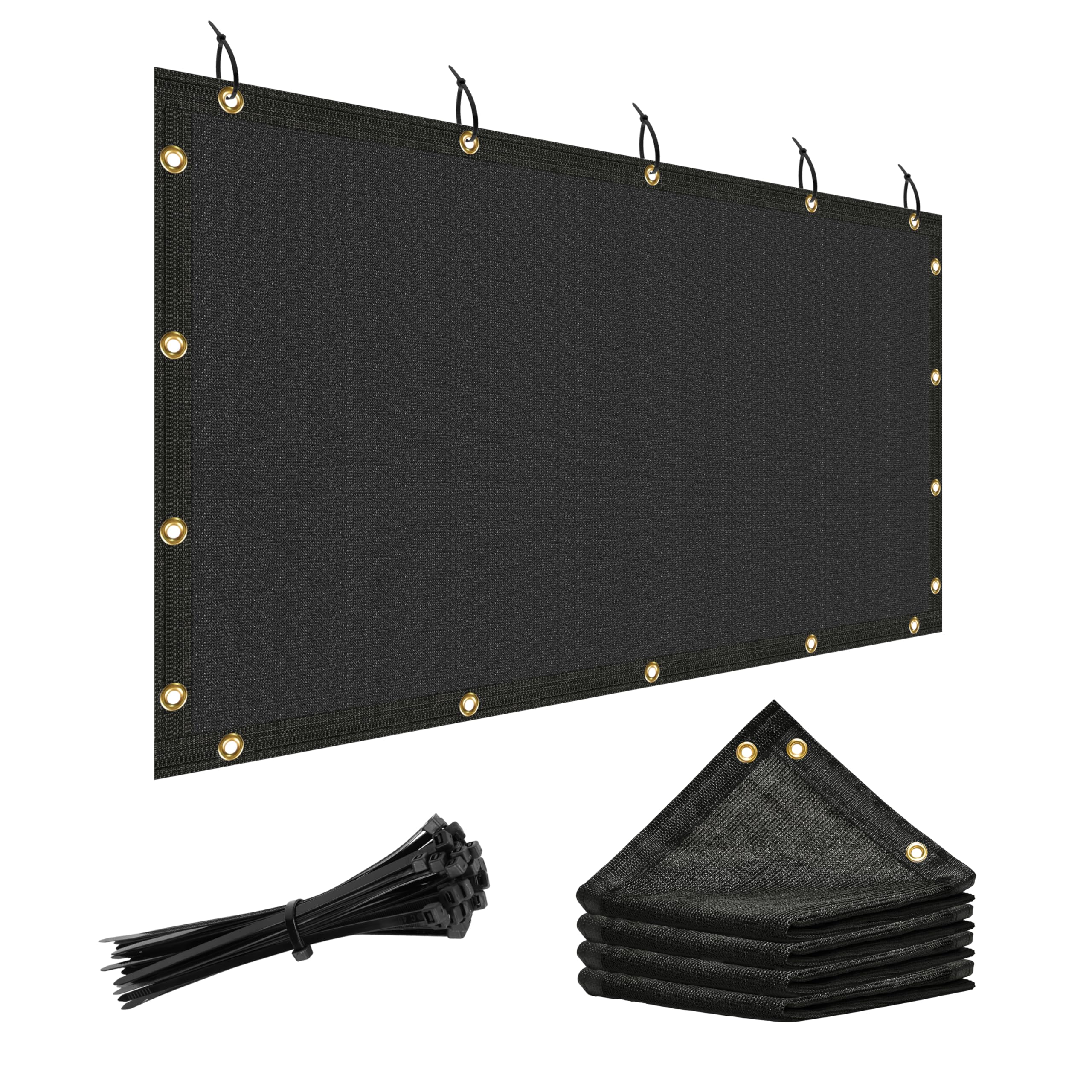 ShadeMart 90% shade cloth 4x10 blocks sunlight to keep outdoor spaces cooler.