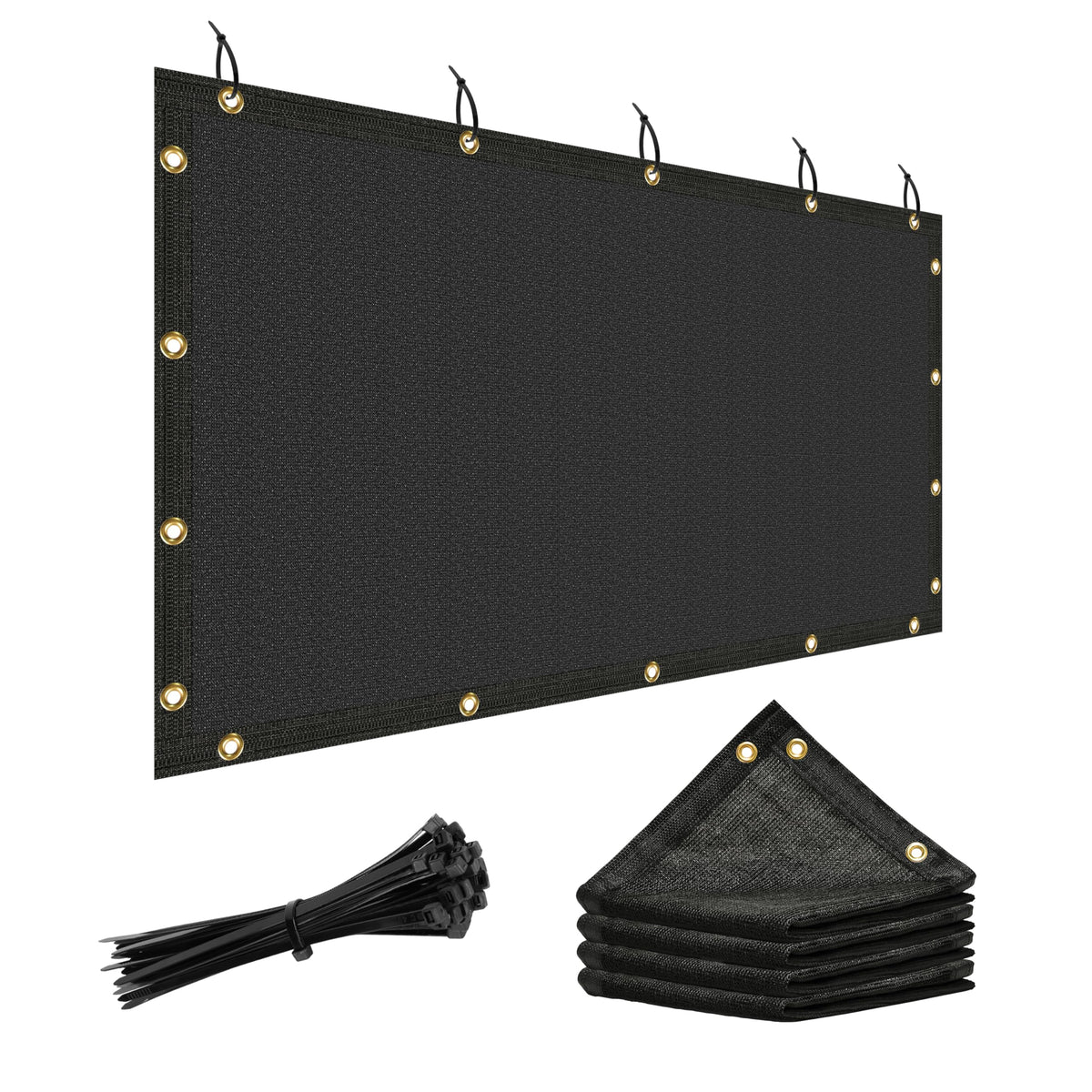 ShadeMart 90% shade cloth 4x10 blocks sunlight to keep outdoor spaces cooler.