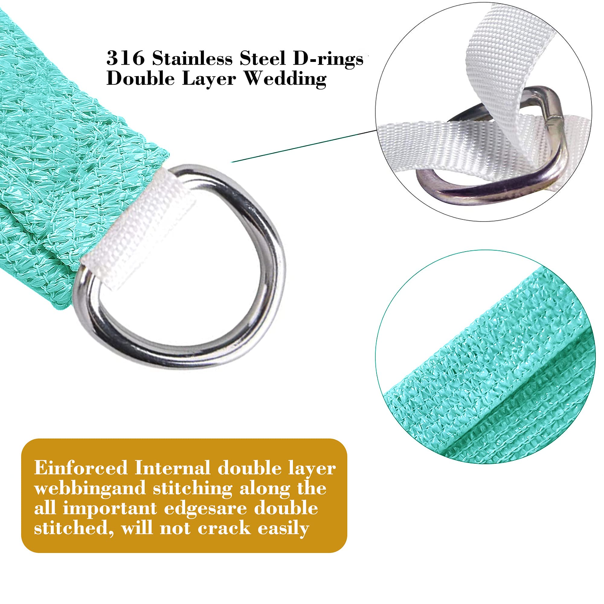 SHADESPEARE customizable shade sails with 3-year warranty for tailored outdoor solutions.