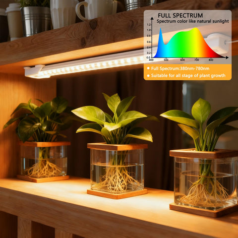 Shalaker grow light with 10 dimmable levels for different growth stages