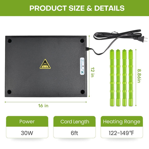 Shaledig warmth for up to 40 chicks ensures comfortable living space.