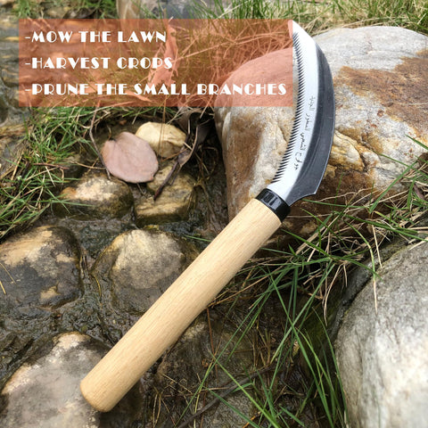 SHANFEEK durable stainless steel blade ready for long-term garden use.