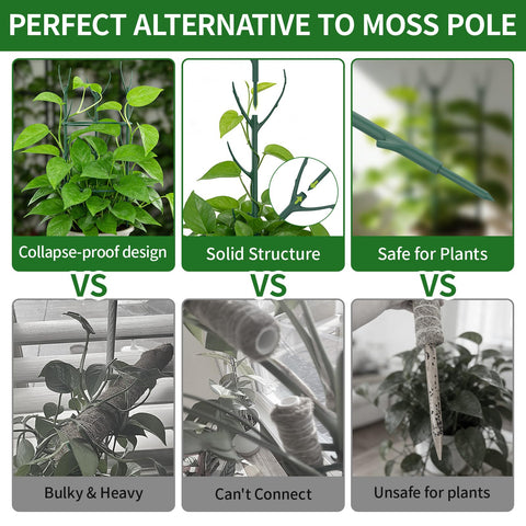 SHAOKAOLU weather resistant plastic stake resists elements indoors or outdoors