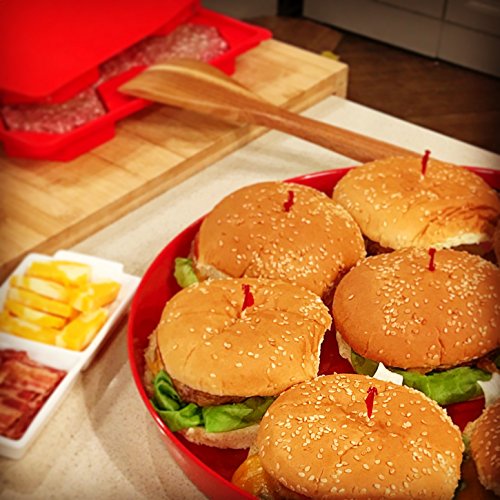 Shape+Store Burger Master grill-ready patties ready for weekend barbecues.
