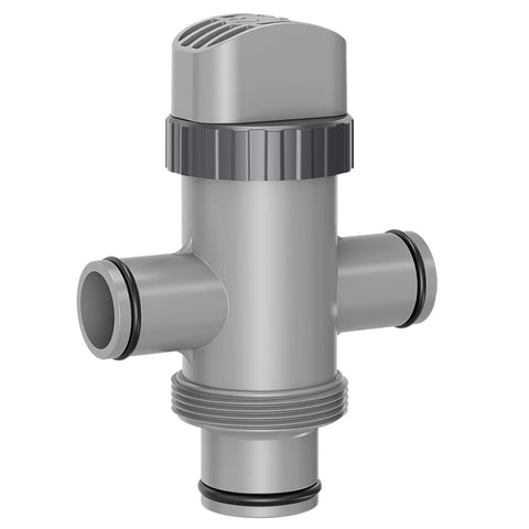 SHAPON dual split hose plunger valve compatible with Intex setups for flexible hose management.