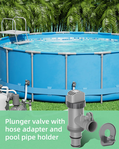 SHAPON plunger valve close-up showing easy on/off operation
