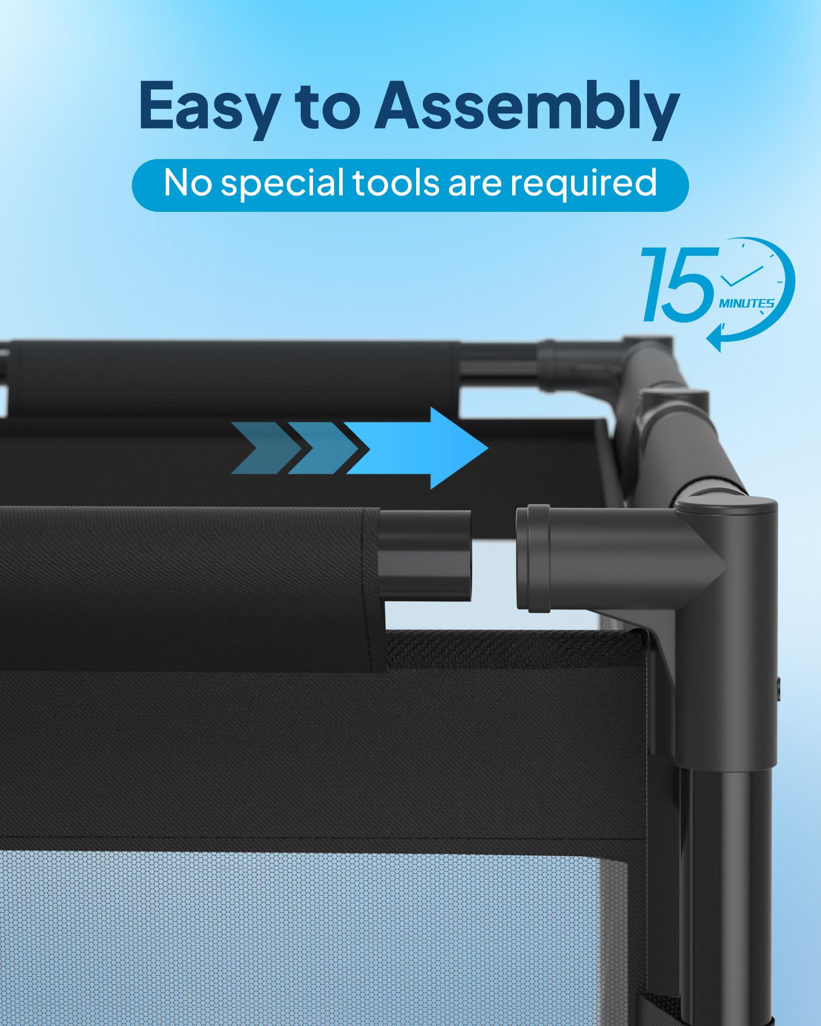 SHAPON corrosion-resistant frame designed for outdoor pool environments
