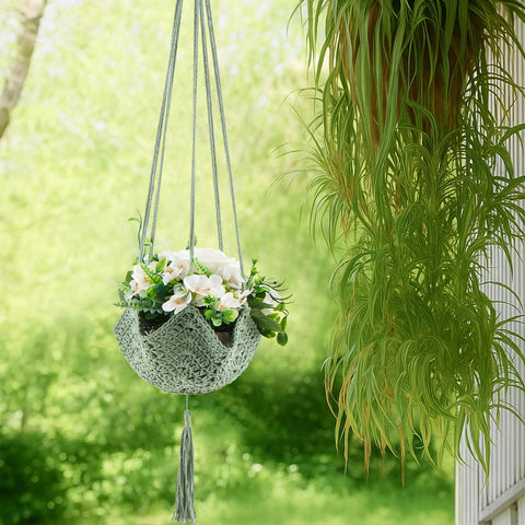 Shappy hanging planters with hooks; ideal gift for plant lovers and new home decor.