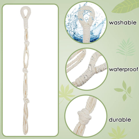 Shappy linen rope close-up highlights strong, durable construction.