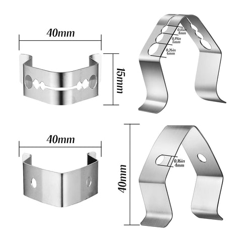 Shappy three-hole probe clip holding multiple probes during cooking