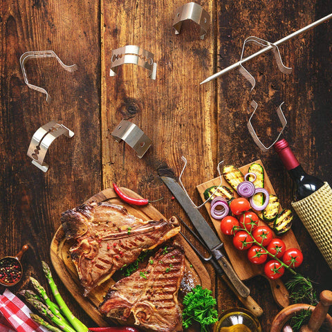 Shappy multi-probe clip ideal for camping and outdoor cooking