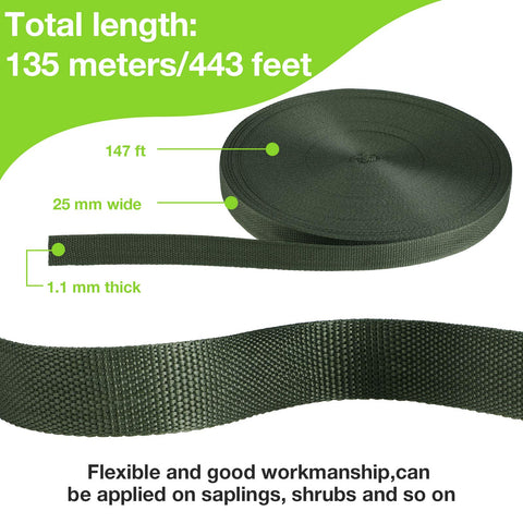 Shappy plant-support-strap-staking renders secure, upright growth for saplings and young trees