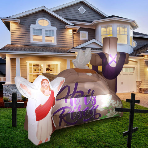 Shappy water bags help keep the decoration stable in wind