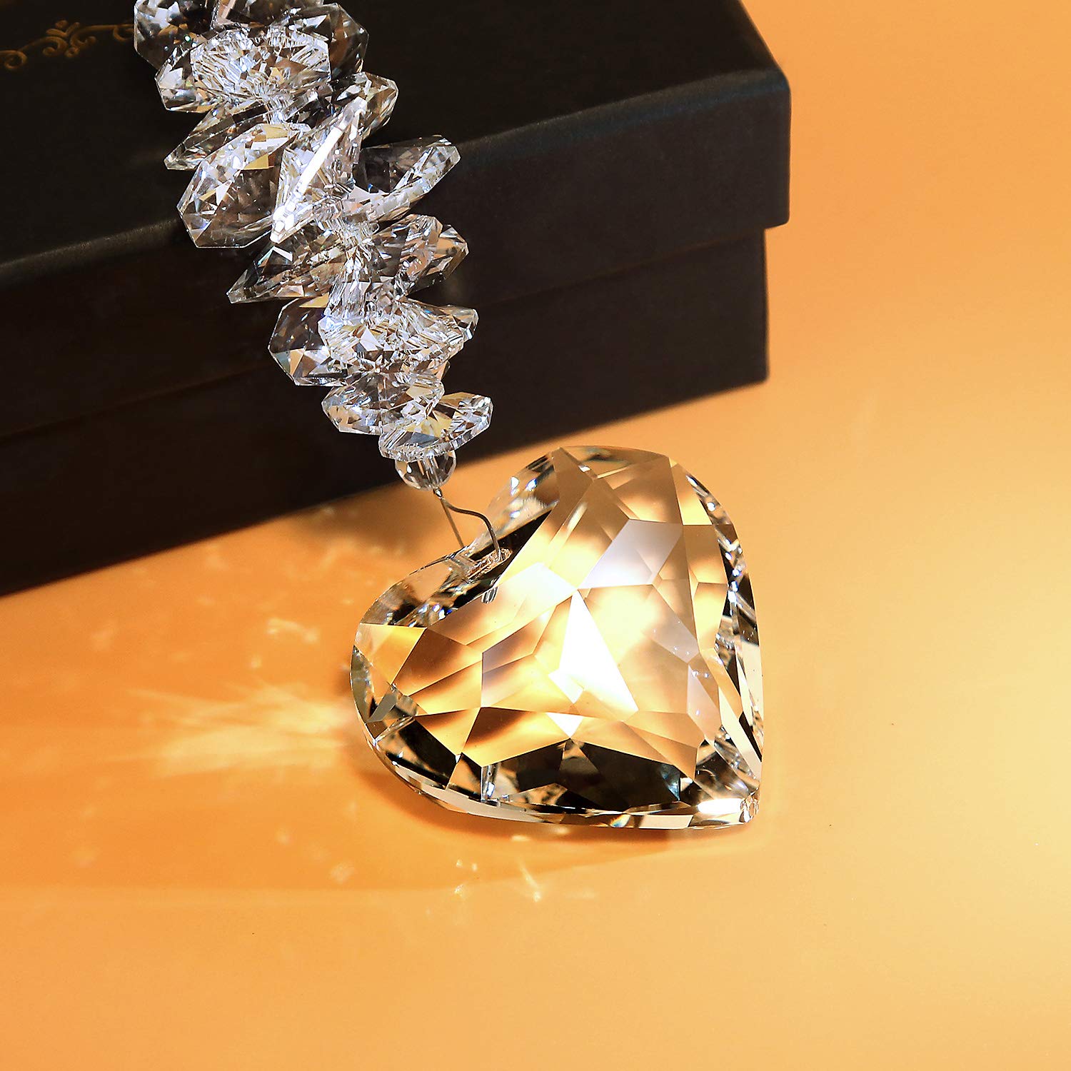 Shario gift-box packaging with silky lining for elegant gifting.
