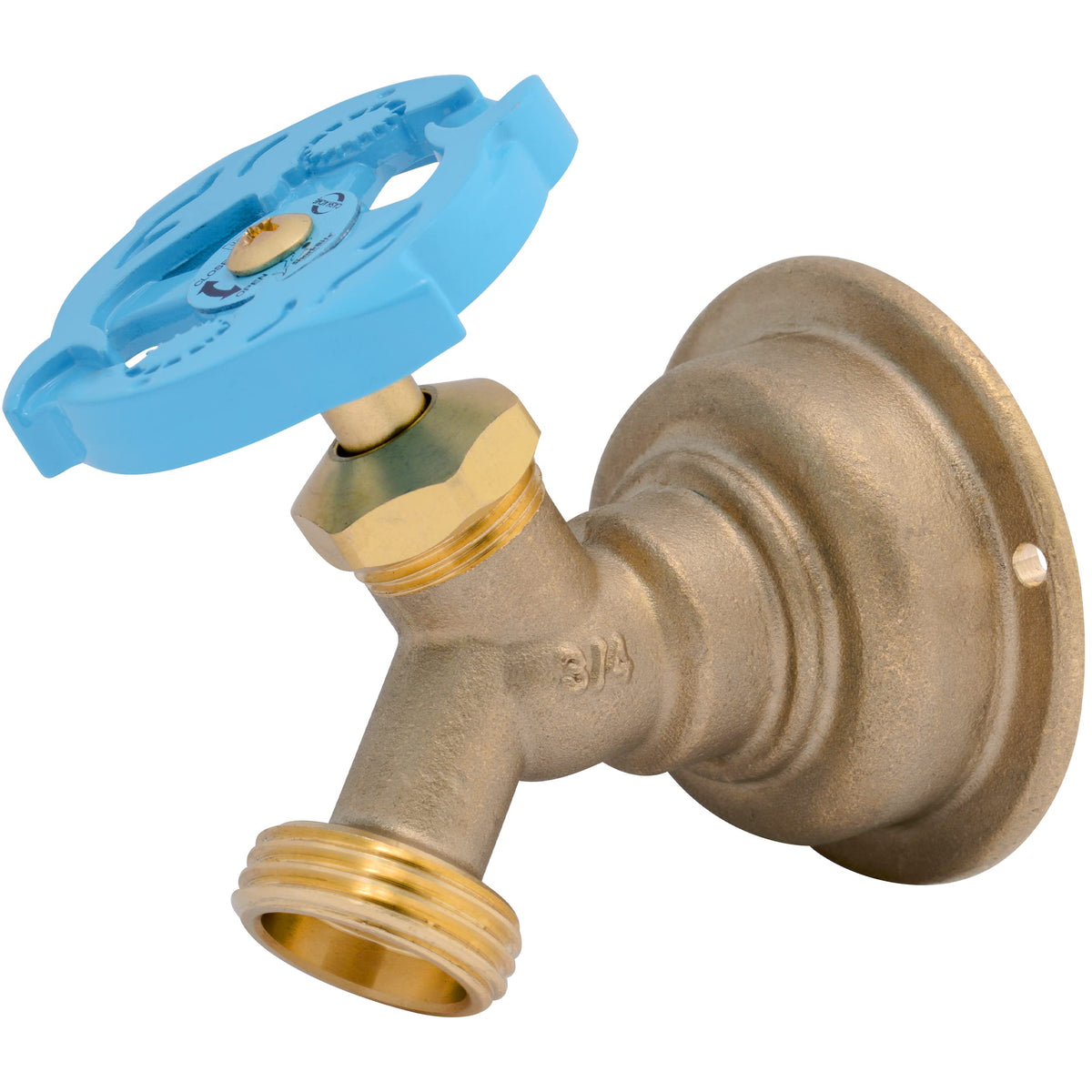 SharkBite 3/4-inch 45-degree inlet with push-to-connect for fast, tool-free install.