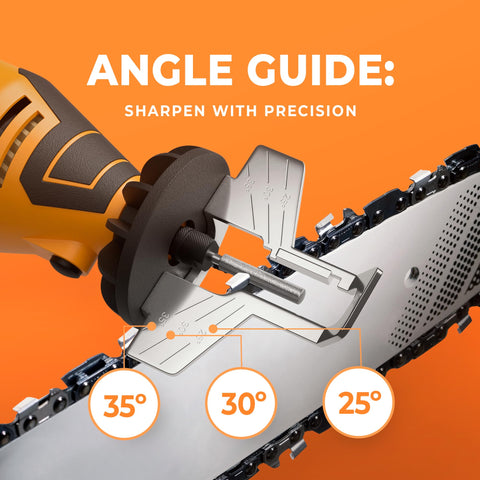 Sharp Pebble file bits provide versatile sharpening options.