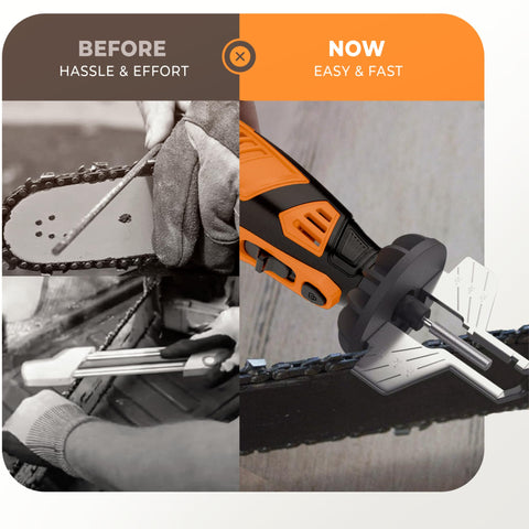 Speed-adjustable motor delivers quick, precise results with stable bearings for smooth operation.