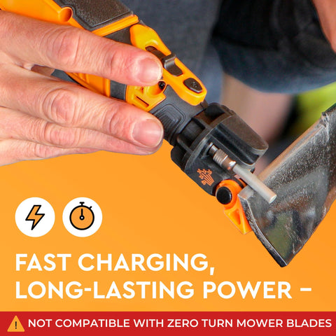 Lightweight, ergonomic design for comfortable, controlled sharpening sessions
