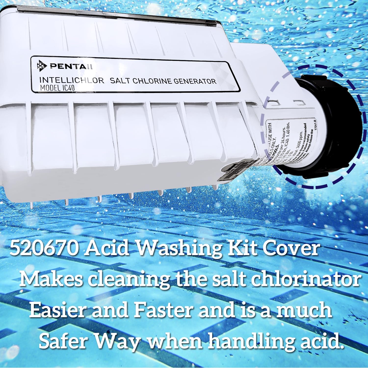 Sharutia acid washing kit removes calcium deposits to improve performance