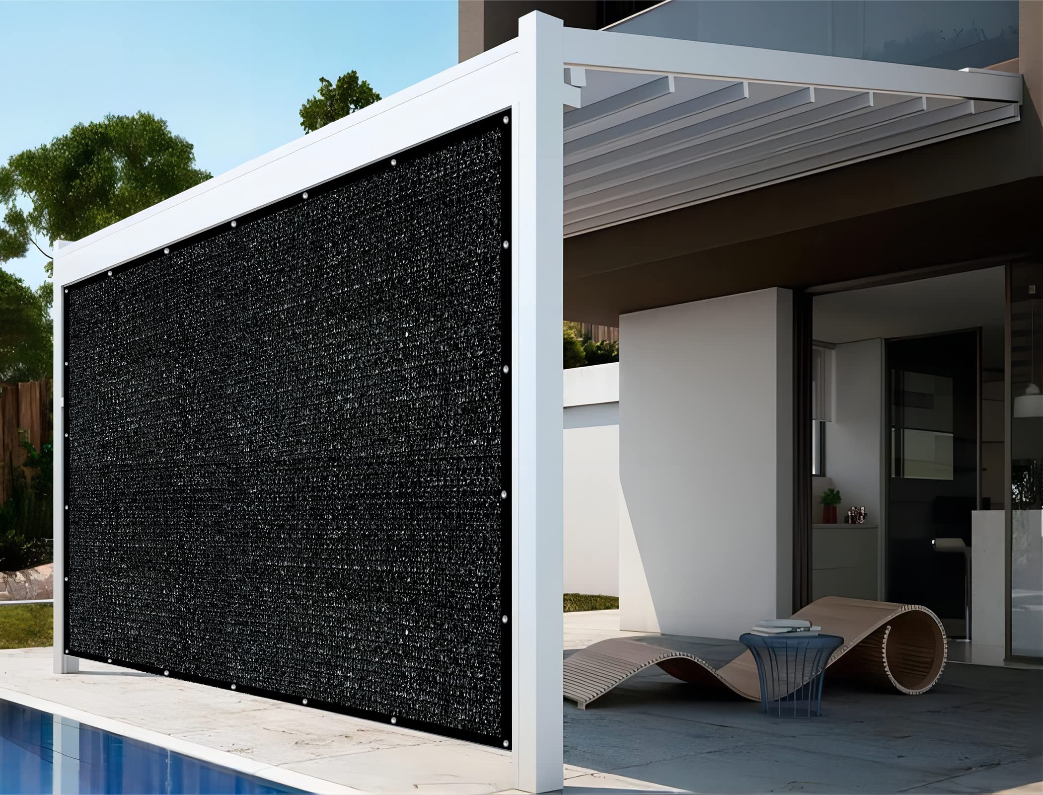 Breathable HDPE fabric of Shatex shade cloth invites air circulation