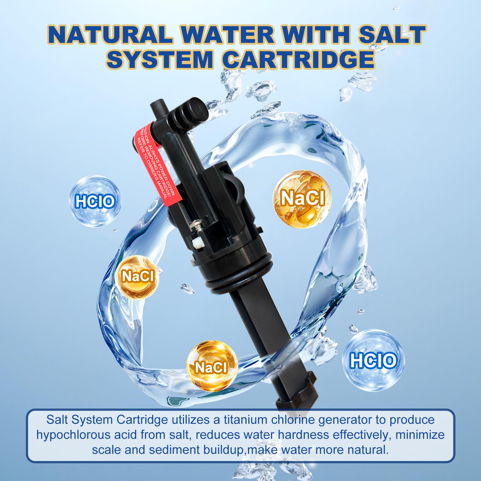 SHAWLBEAR water appears crystal-clear with reduced mineral buildup