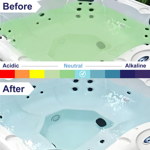SHAWLBEAR reduced chemical usage and odor for fresher spa water
