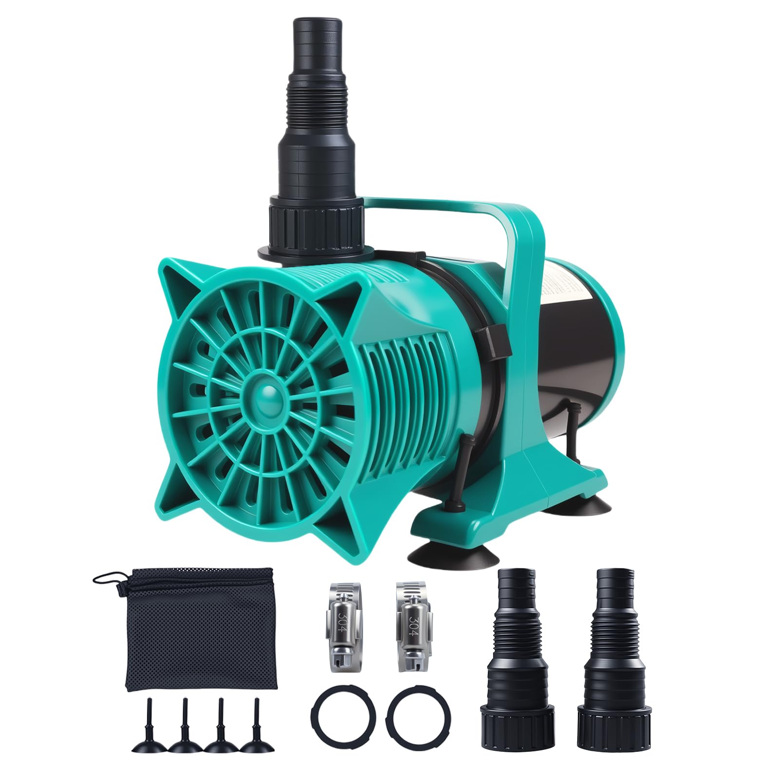 Shcazhcx 100W 1800GPH submersible pond pump for koi ponds and fountains