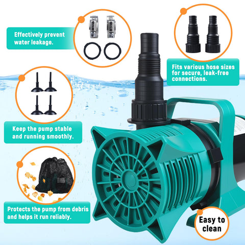 Shcazhcx anti-clog filter maintains clean water flow
