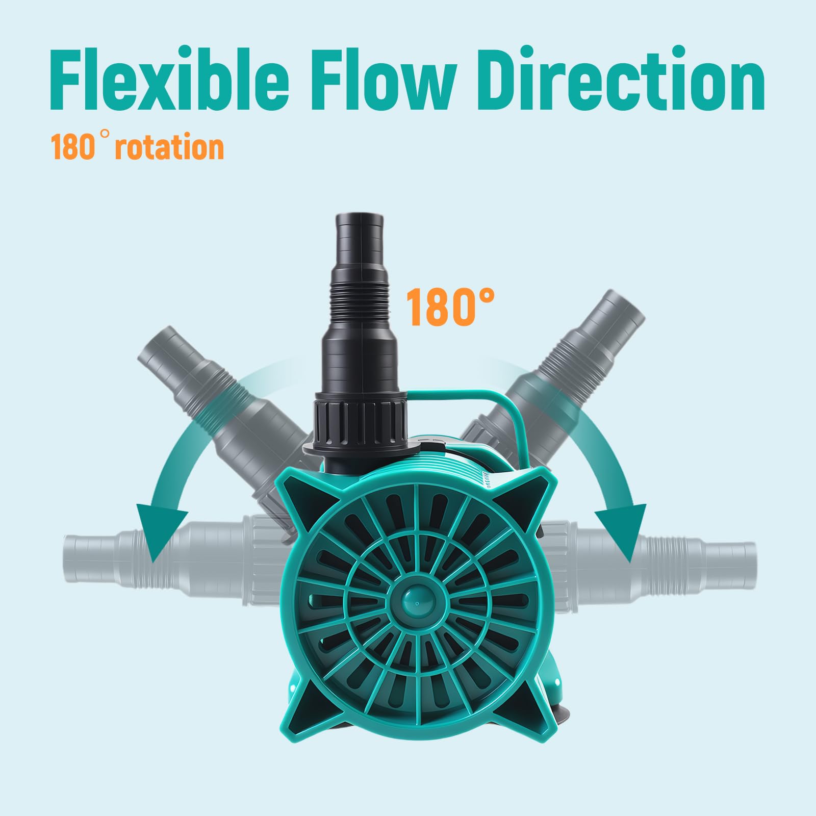 Shcazhcx ultra quiet magnetic-drive pump reduces noise in water features