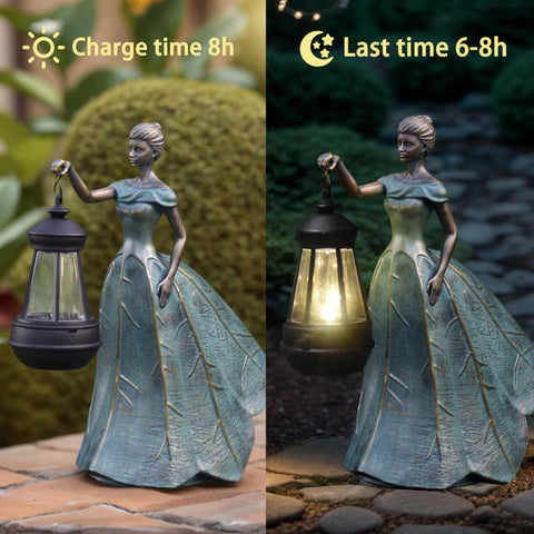 Sheaifun outdoor resin statue withstands sun and rain