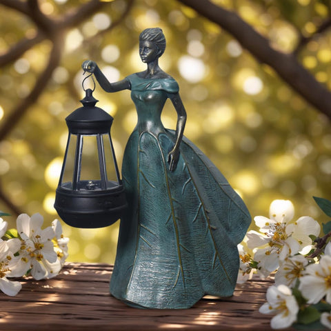 Sheaifun study-friendly fairy statue adds cozy decor