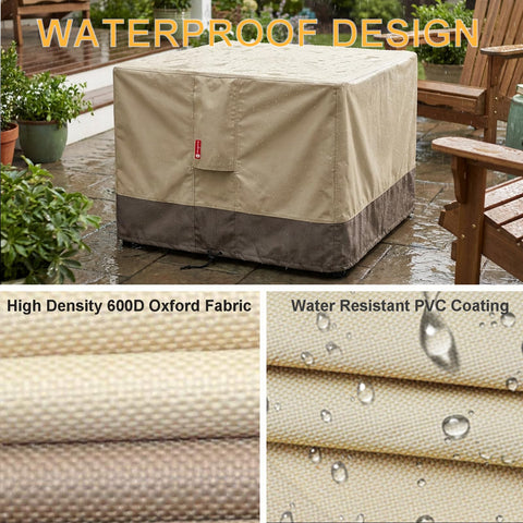 SheeChung cover with side air vents maintains airflow while reducing wind lofting.