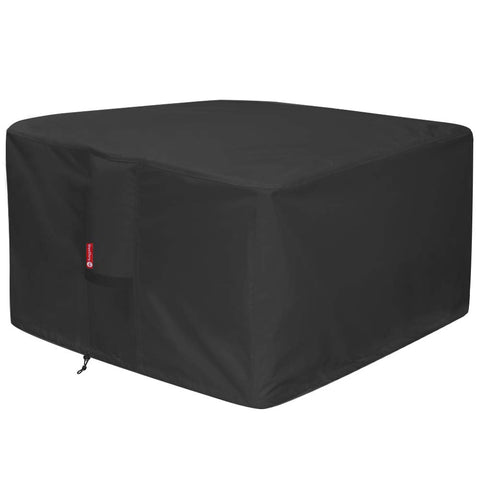 SheeChung fire pit square cover for 36 inch pits provides weatherproof protection.