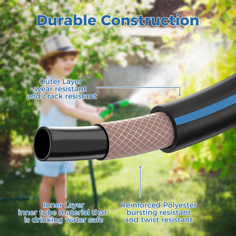 SheeChung hose with 600 psi burst strength for durable water flow