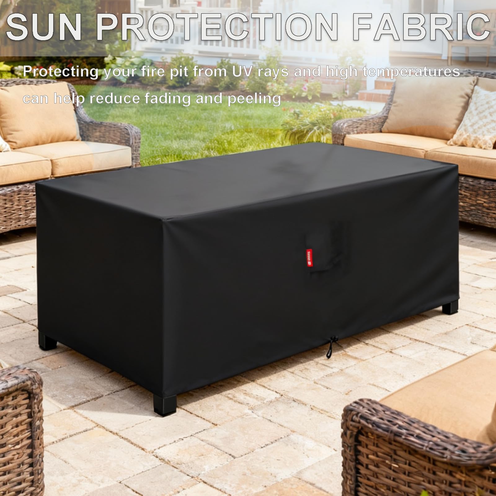 SheeChung outdoor patio protection in real-world backyard setting