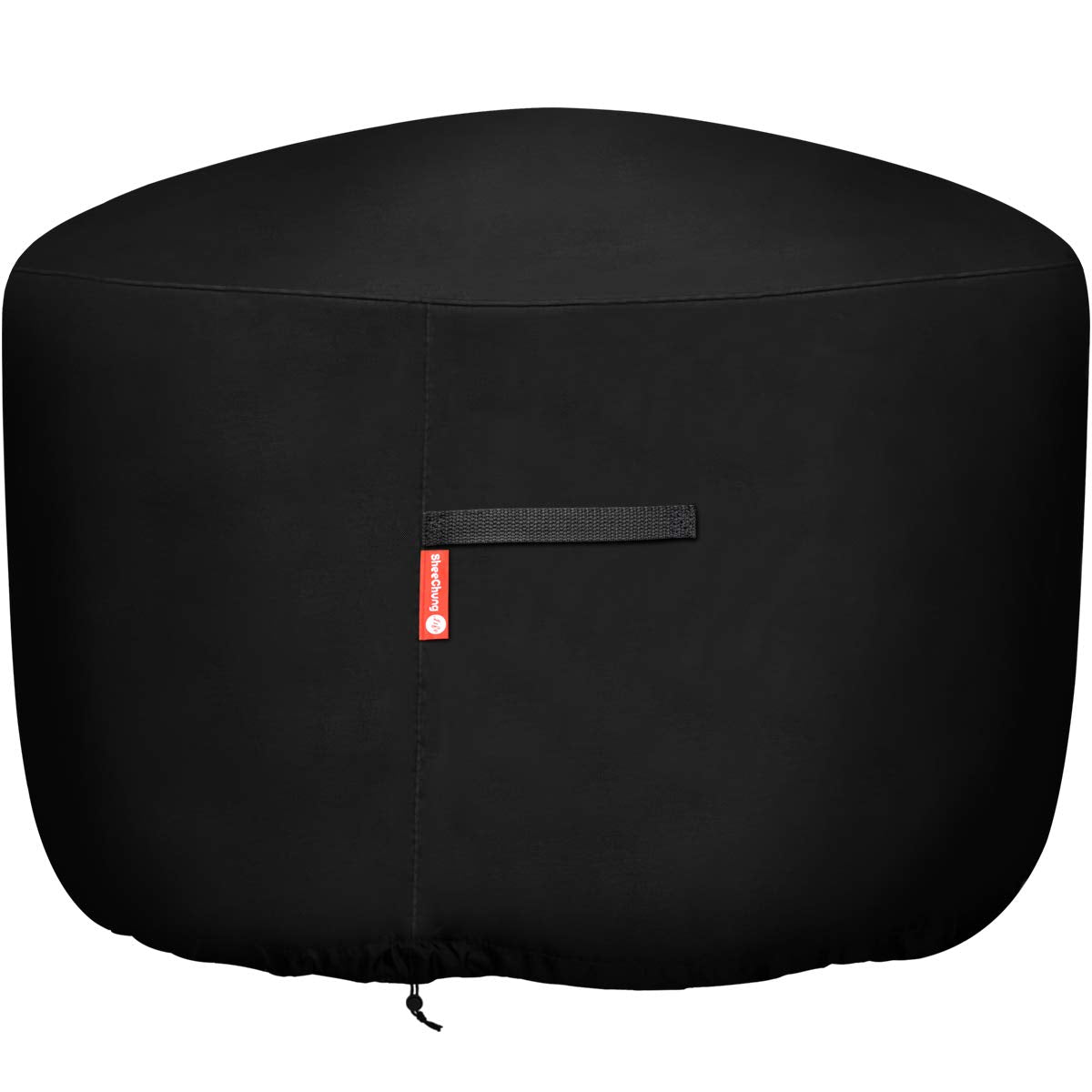SheeChung round fire pit cover for 36-inch diameter protects from rain