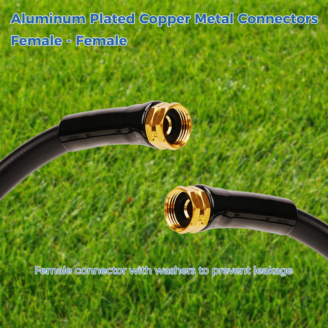 SheeChung rubber garden hose emphasizing lightweight material