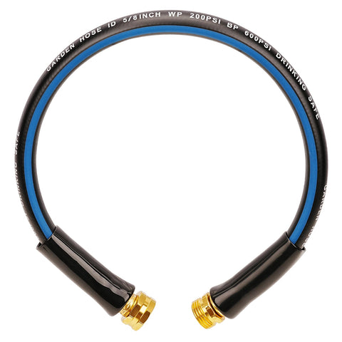 SheeChung short garden hose 2ft with 5/8-inch connector for easy faucet hookup