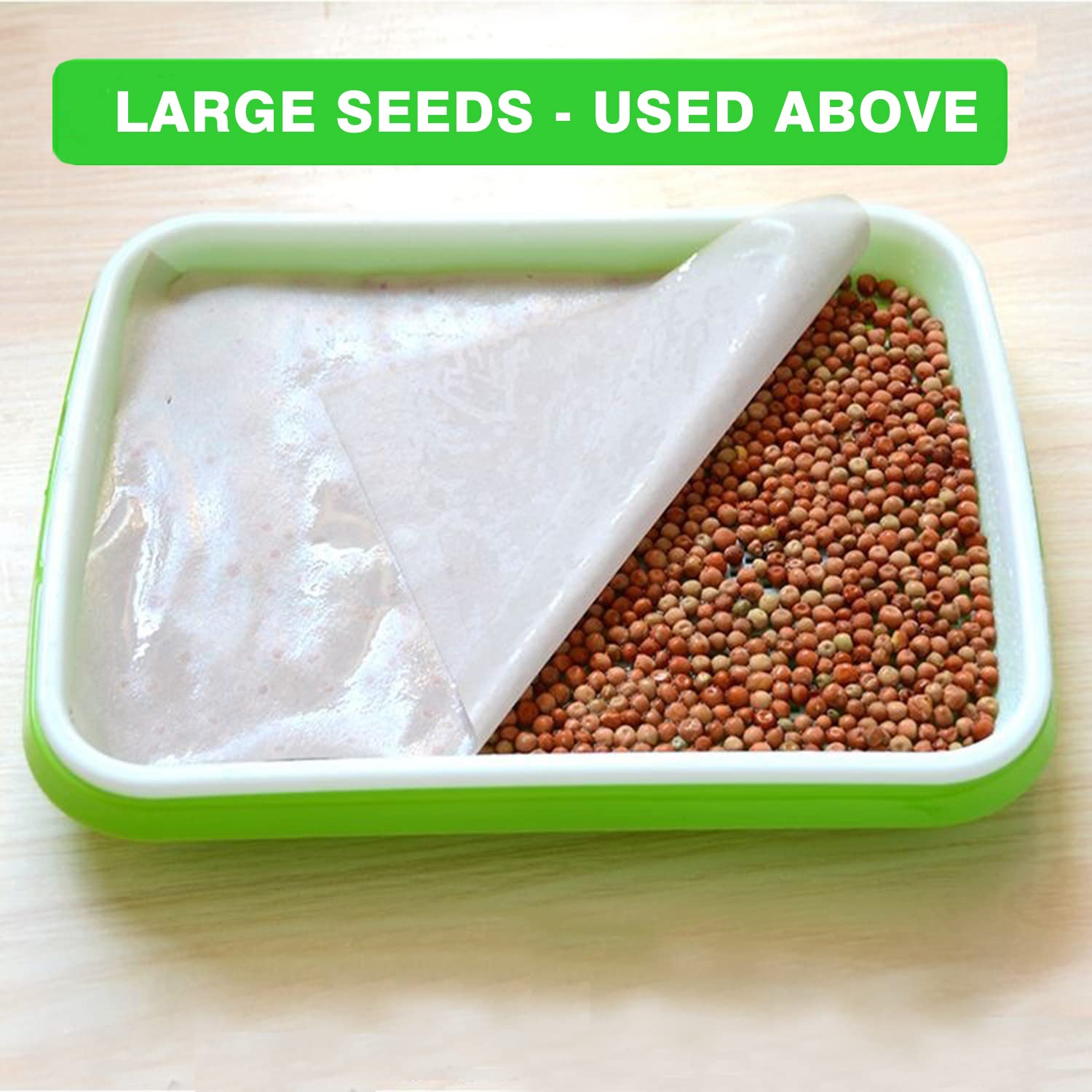 SHEING seed paper made from biodegradable material; eco-friendly and plant-safe.