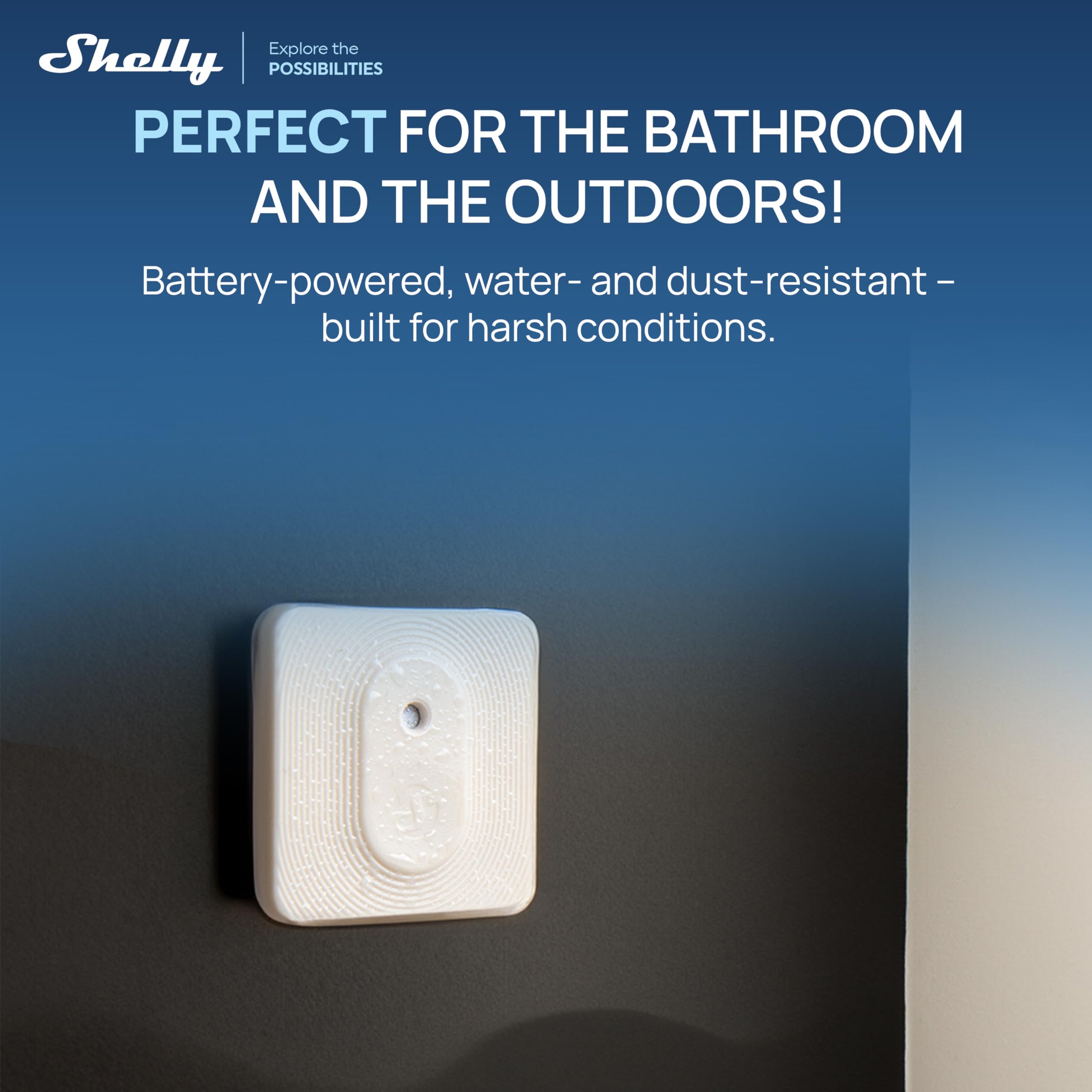 Shelly BLU H&T ZB Ivory smart home integration with hub devices