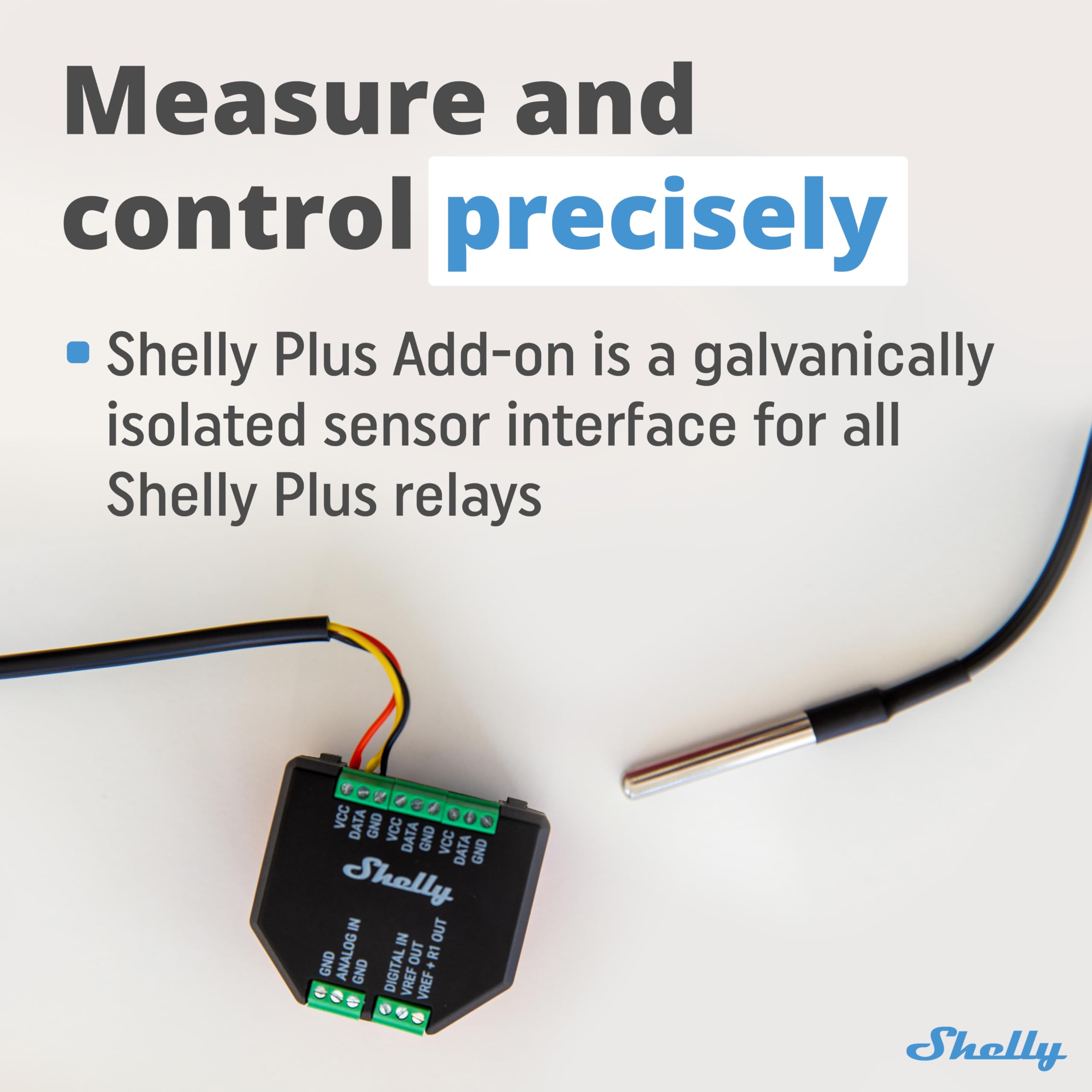 Analog and digital inputs for diverse sensors