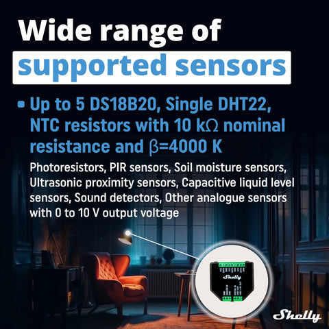 Automation scenarios triggered by weather and sensors