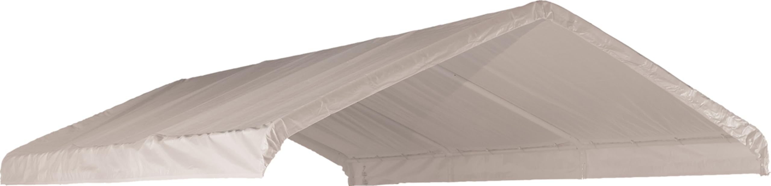 ShelterLogic SuperMax 12x26 canopy cover fits frame and refreshes outdoor space