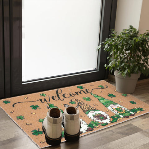 Shemilly entryway mat fits most doorways with balanced size and thickness