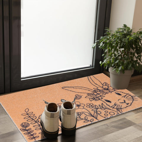 Shemilly porch front door mat shields floors from dirt