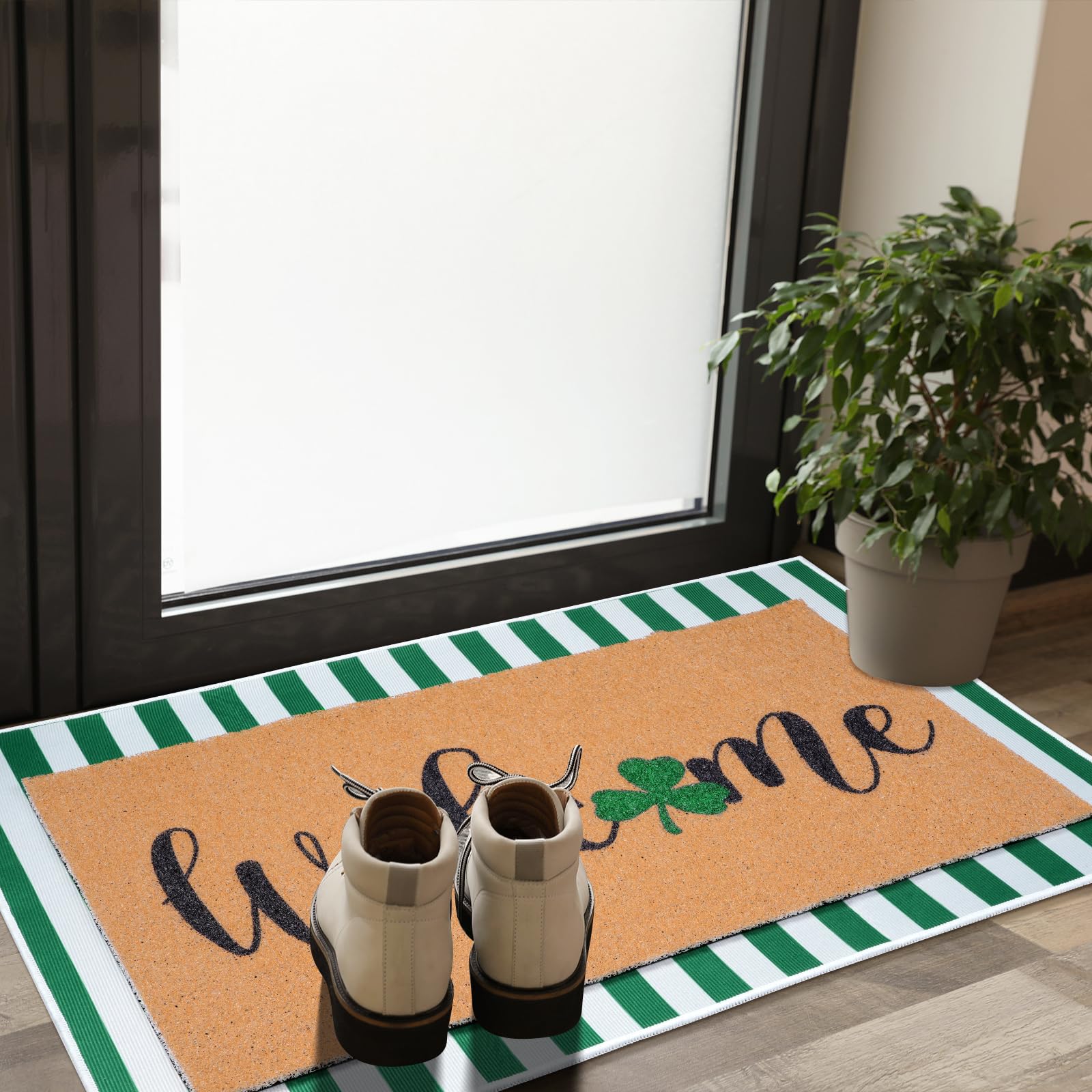 Shemilly two-piece set for matching entrances across doors.