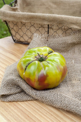 Sherwoods Seeds Ananas Noire seed packet back rare seeds for flavorful distinctive tomatoes in home gardens