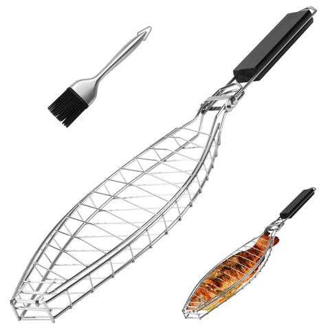 Shidaishiye fish grill basket for oven with large capacity.